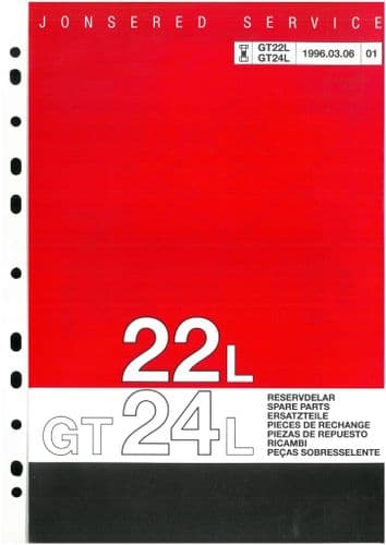 Jonsered Chainsaw GT22L & GT24L Parts Manual