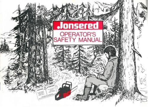 Jonsered Chainsaw Operators Manual