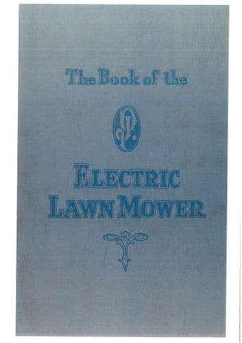 JP Electric Lawn Mower Super Operators Manual