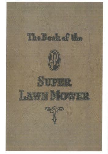 JP Mower Super 12 14 & 16inch Operators Manual