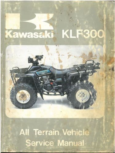 Kawasaki Quad ATV KLF300 Workshop Service Repair Manual