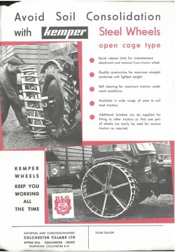 Kemper Steel Cage Wheels Brochure
