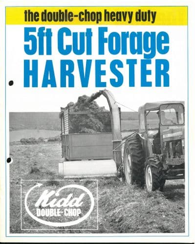 Kidd Forager Double Chop 5ft Cut Brochure - Forage Harvester