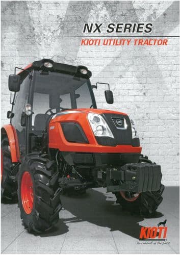 Kioti  RX6010C RX6010PC  Brochure