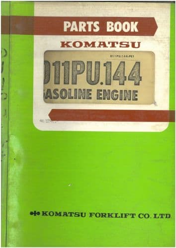 Komatsu Gasoline Engine D11PU.144 Parts Manual