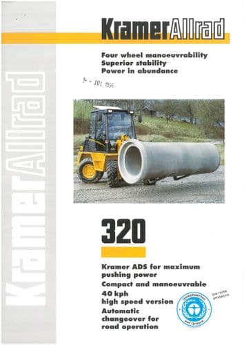 Kramer Allrad 320 Loader Brochure