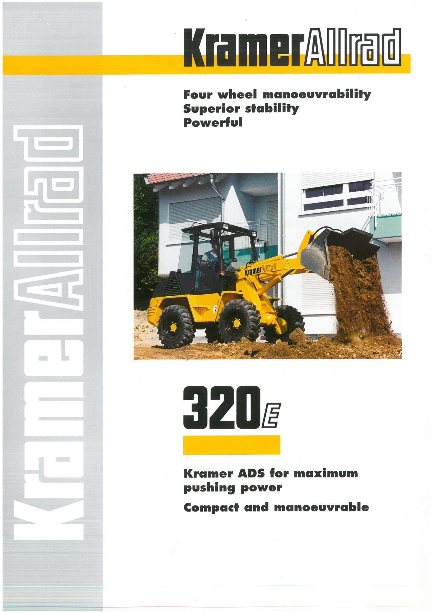 Kramer Ridemax Kramer Allrad Four Wheel Manoeuvrability 320E