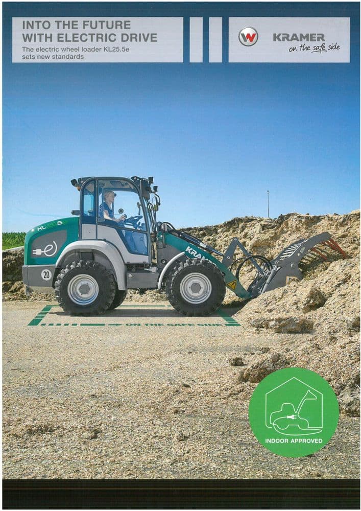 Kramer Electric Wheel Loader KL25 5e Brochure - Into the future with ...