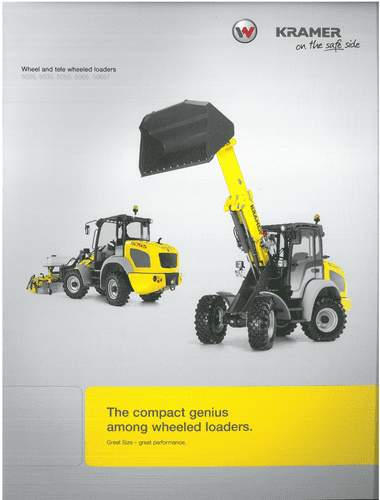 Kramer Farm Wheel Loaders 5025 5035 5055 5065 5060T Brochure