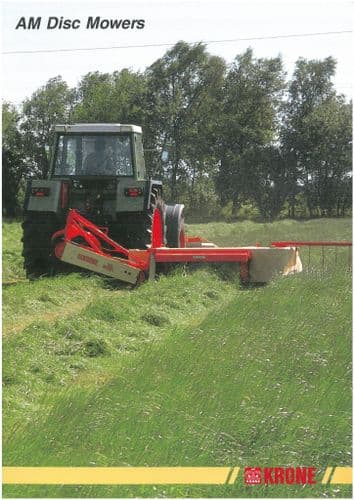 Krone AM Disc Mowers Brochure