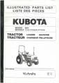 Kubota Tractor B20 Loader Backhoe TL420 BT650 BT650AR BT650B BT750AR BT750B Parts Manual - ORIGINAL