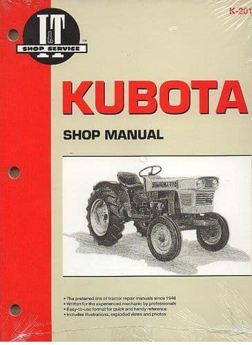 Kubota Tractor L175 L210 L225 L225DT L260 Service Workshop Manual