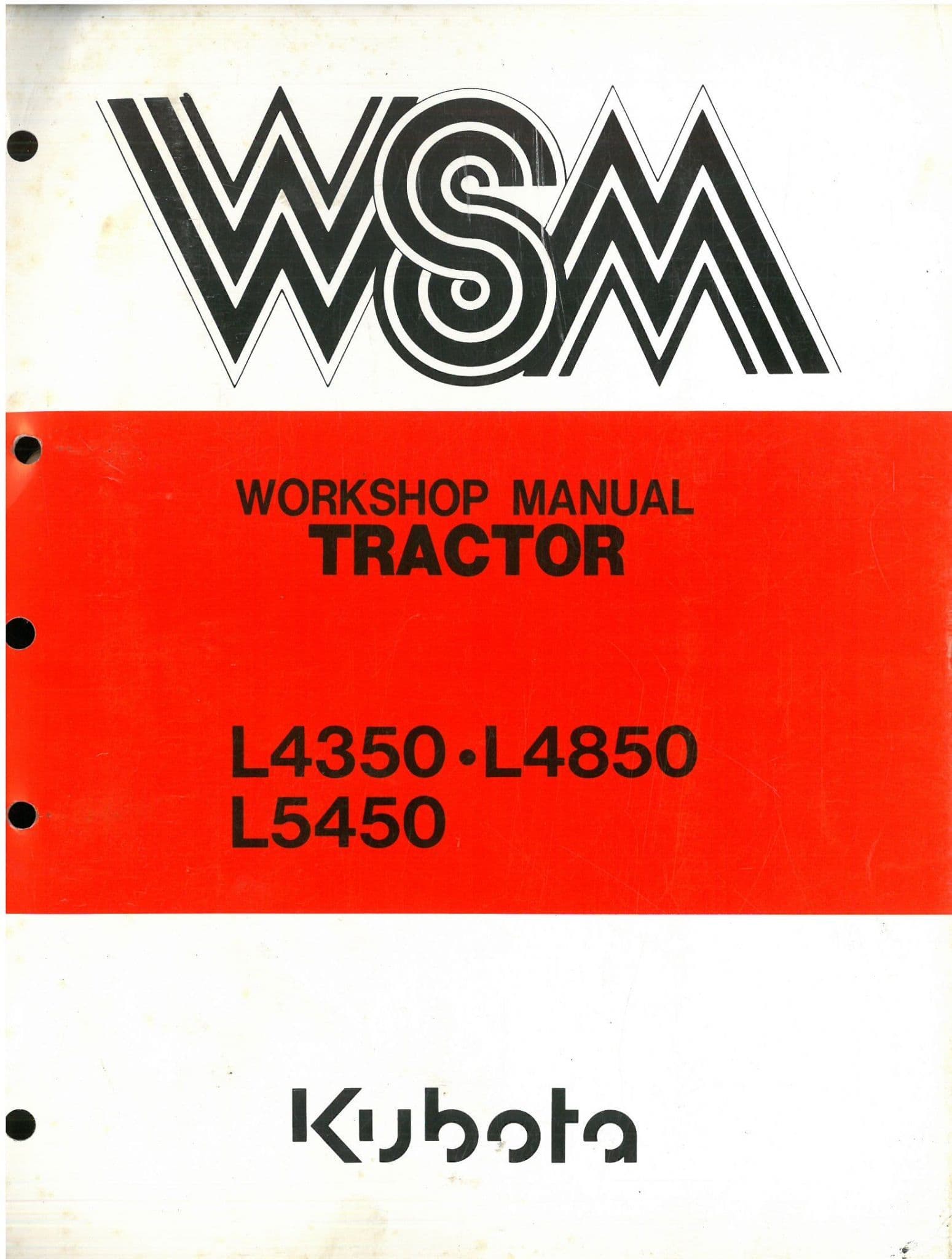 70 本・雑誌・漫画 Kubota WSM ワークショップマニュアル