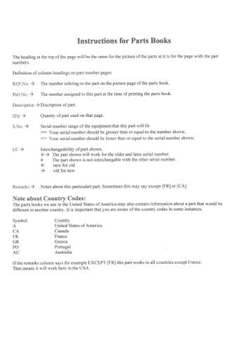 Kubota Tractor M110DTC Parts Manual
