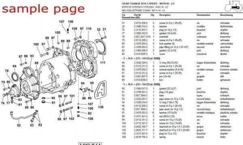 Kubota Utility Vehicle RTV-X1110 Parts Manual