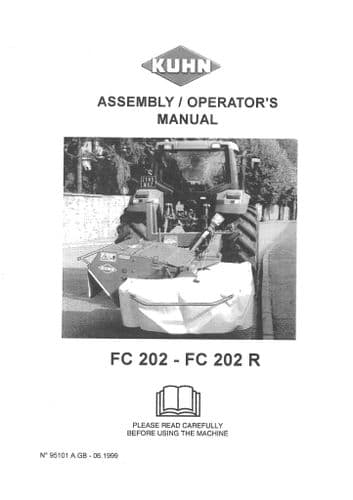 Kuhn FC 202 / FC 202 R Operators Manual