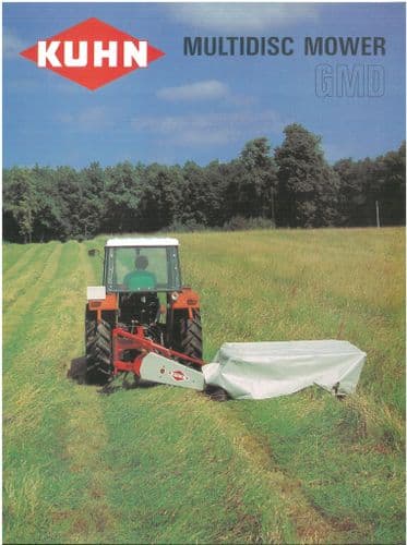 Kuhn Multidisc Mower GMD 44, GMD 55, GMD 66  Brochure