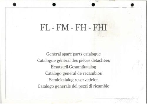 Kverneland Chopper FH90 FH105 FH120 FH150 FH180 FH200 FH225 FHI120 FHI150 FHI180 FHI225 Parts Manual