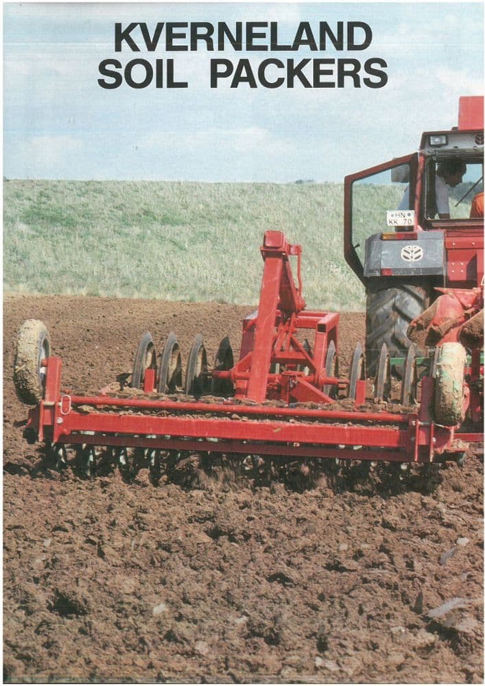 Kverneland Soil Packers Brochure