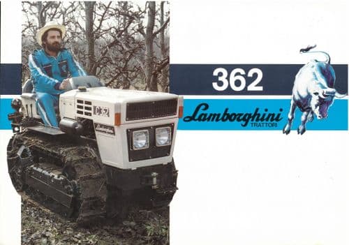 Lamborghini Crawler Tractor C362 Brochure - C 362 - IN GERMAN