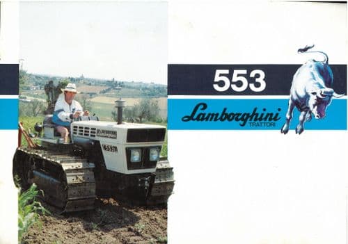 Lamborghini Crawler Tractor C553 Brochure - C 553  S, L, LL- In German