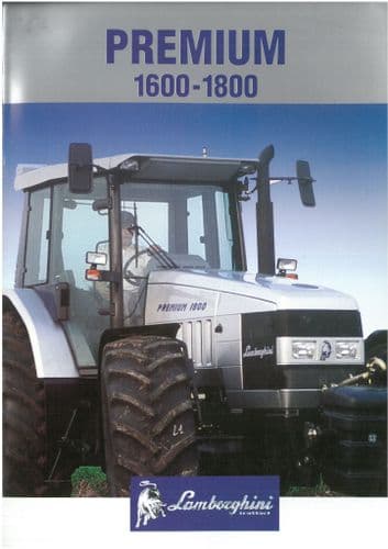 Lamborghini Premium Tractor Brochure - 1600-1800