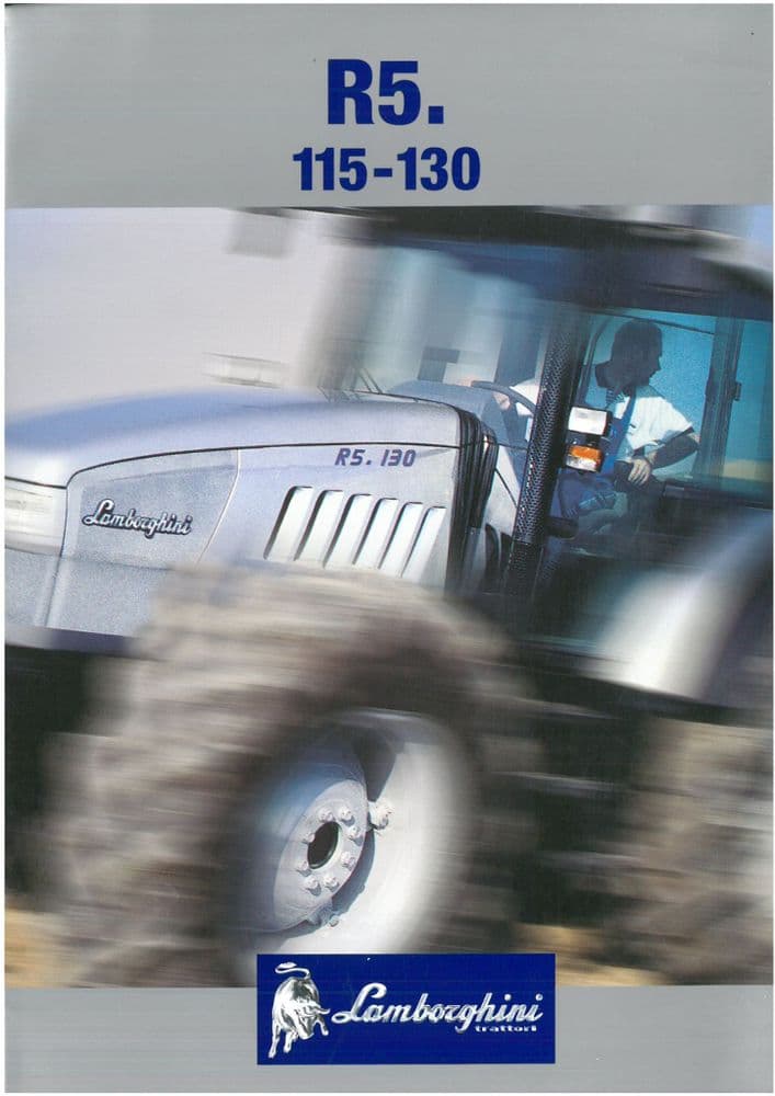 Lamborghini R5 Tractor Brochure - R5 115 R5 130
