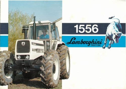 Lamborghini Tractor 1556 DT Brochure - 1556DT - In German