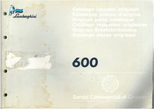 Lamborghini Tractor 600 Parts Manual