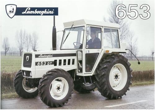 Lamborghini Tractor - 653 R653 & 653DT Brochure
