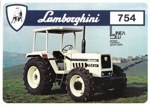 Lamborghini Tractor - 754 R754 & 754DT Brochure