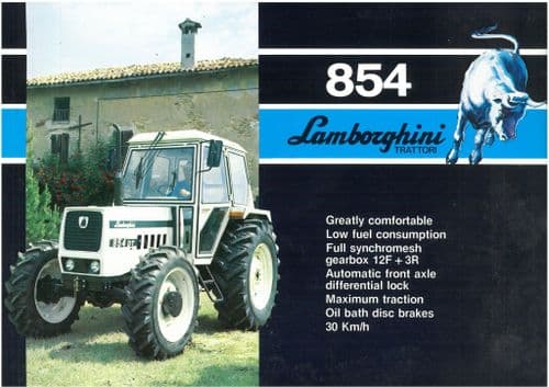 Lamborghini Tractor 854 Brochure