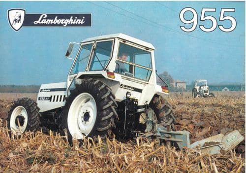 Lamborghini Tractor 955 Brochure - R955 955DT - In German