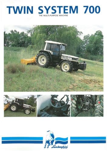 Lamborghini Tractor Twin System 700 Brochure