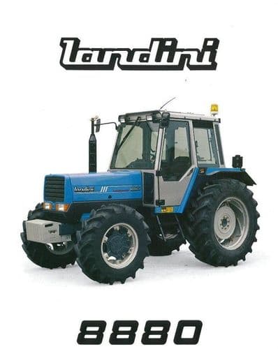 Landini Tractor 8880 Parts Manual