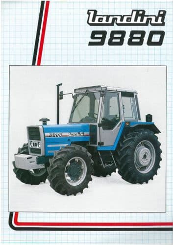 Landini Tractor 9880 Brochure -