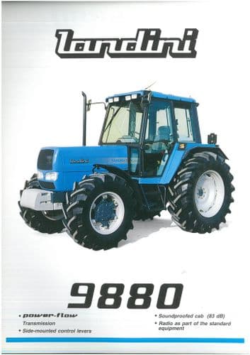 Landini Tractor 9880 Brochure