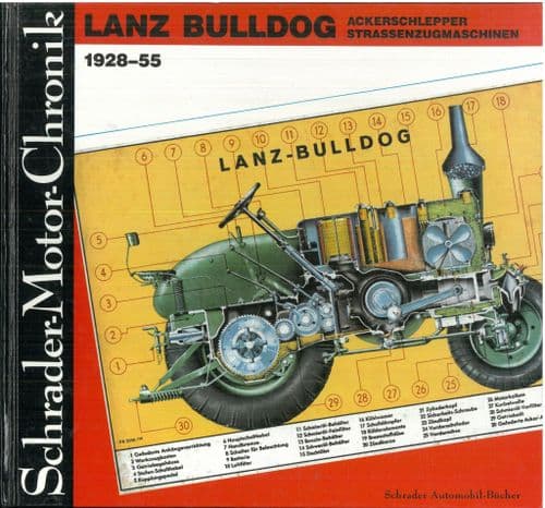 Lanz Bulldog Schrader-Motor-Chronik Book - In German