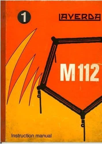 Laverda Combine M112 Operators Manual