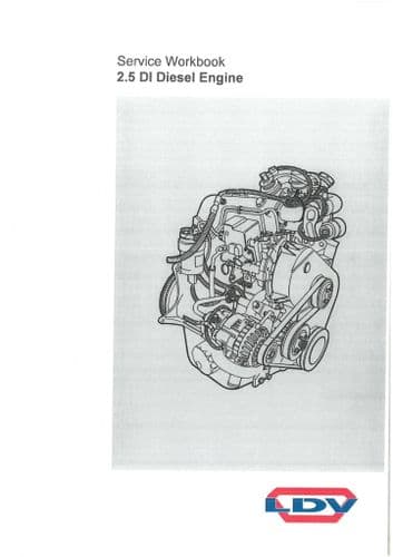 LDV 2.5Di Diesel Engine Workshop Service Manual