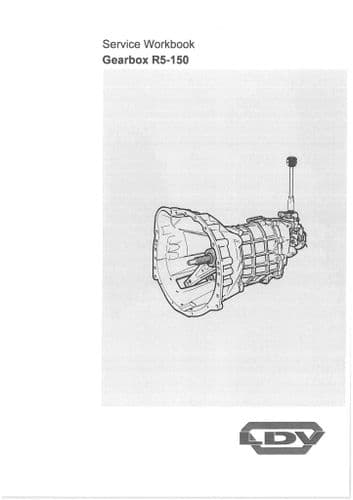 LDV Gearbox  R5 Workshop Service Manual