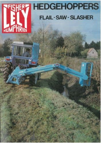 Lely Fisher Humphries Hedgehopper Flail Saw Hedgecutter Hedgetrimmer Brochure
