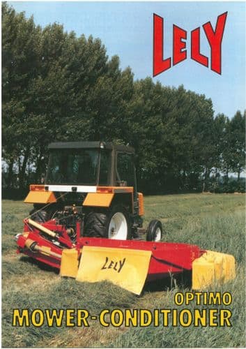 Lely Mower Conditioner Optimo Brochure