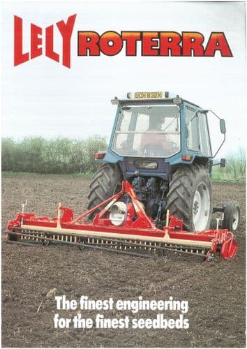 Lely Roterra Rotary Power Harrow Brochure