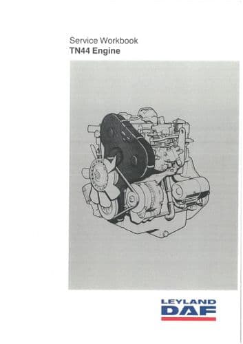 Leyland DAF TN44 Engine Workshop Service Manual