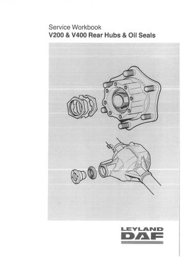 Leyland DAF V200 V400 Engine Workshop Service Manual