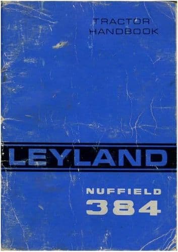 Leyland Nuffield Tractor 384 Operators Manual