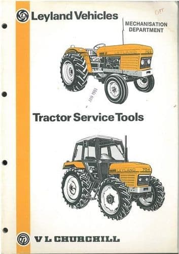 Leyland Tractor 253 255 270 282 285 344 384 462 472 482 485 2100 4100 Special Tools Manual