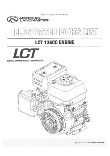 Liquid Combustion Technologies Engine LCT136CC Parts Manual