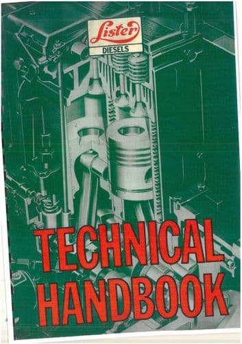 Lister Diesel Engine Technical Handbook Manual